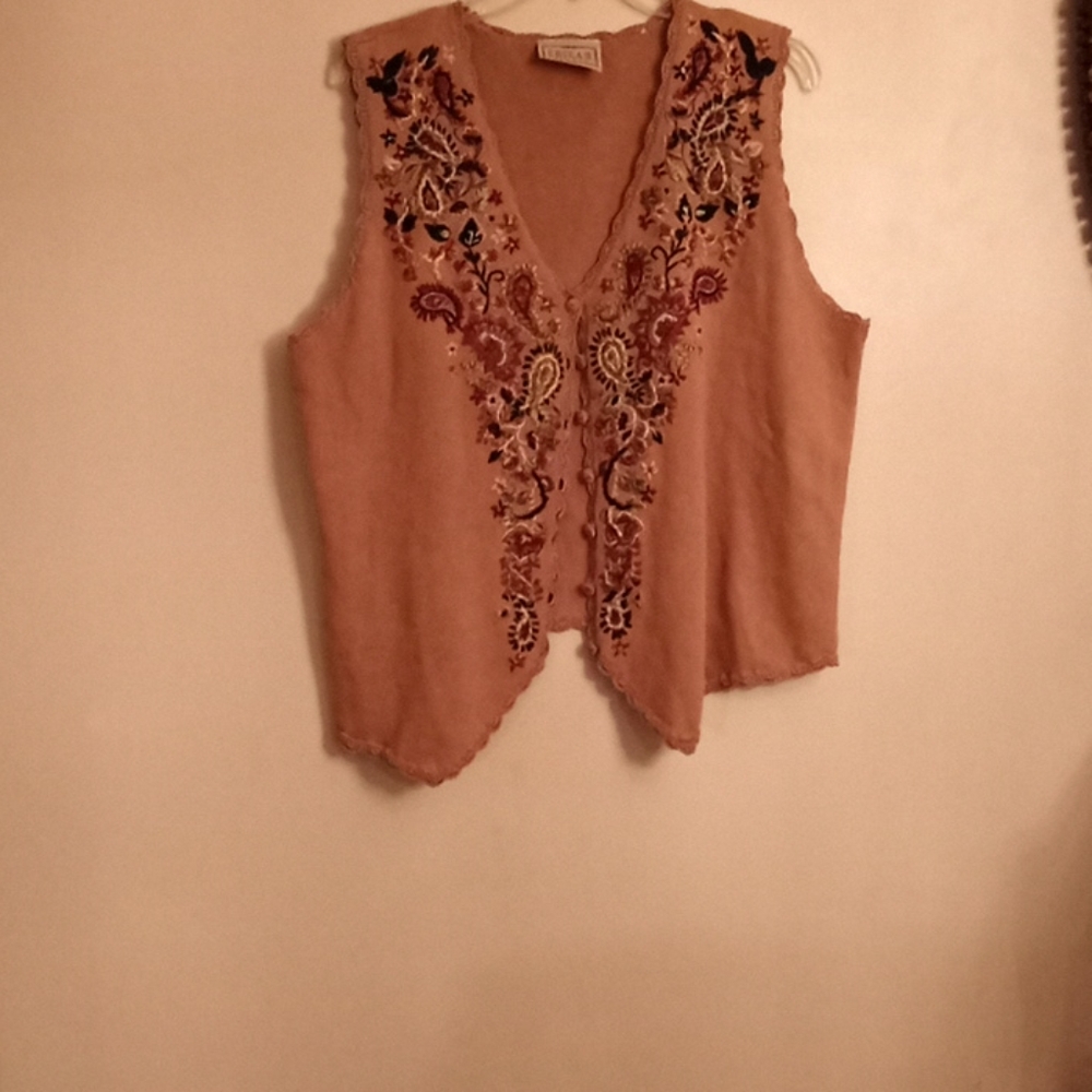 Cardigan vest
